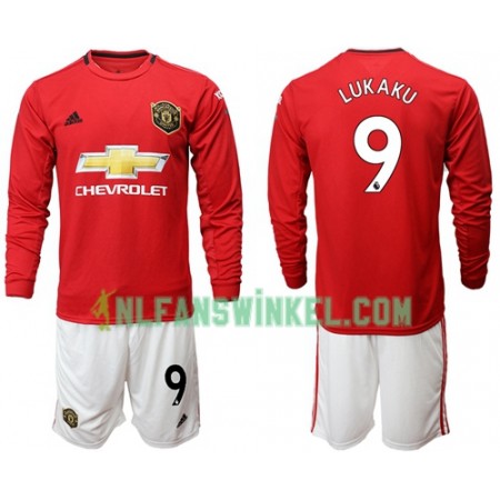Manchester United Lukaku 9 Thuistenue 2019/20 Lange Mouw - Kids Manchester United Lukaku 9 Thuistenue 2019/20 Lange Mouw - Kids